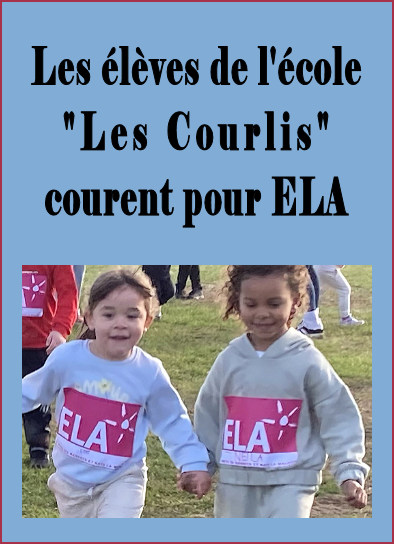 Les élèves de l'école "Les Courlis" courent pour l'association ELA